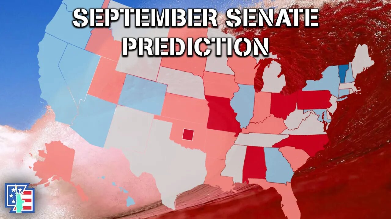 THE RED WAVE GOES ON! | September 2022 Senate Prediction