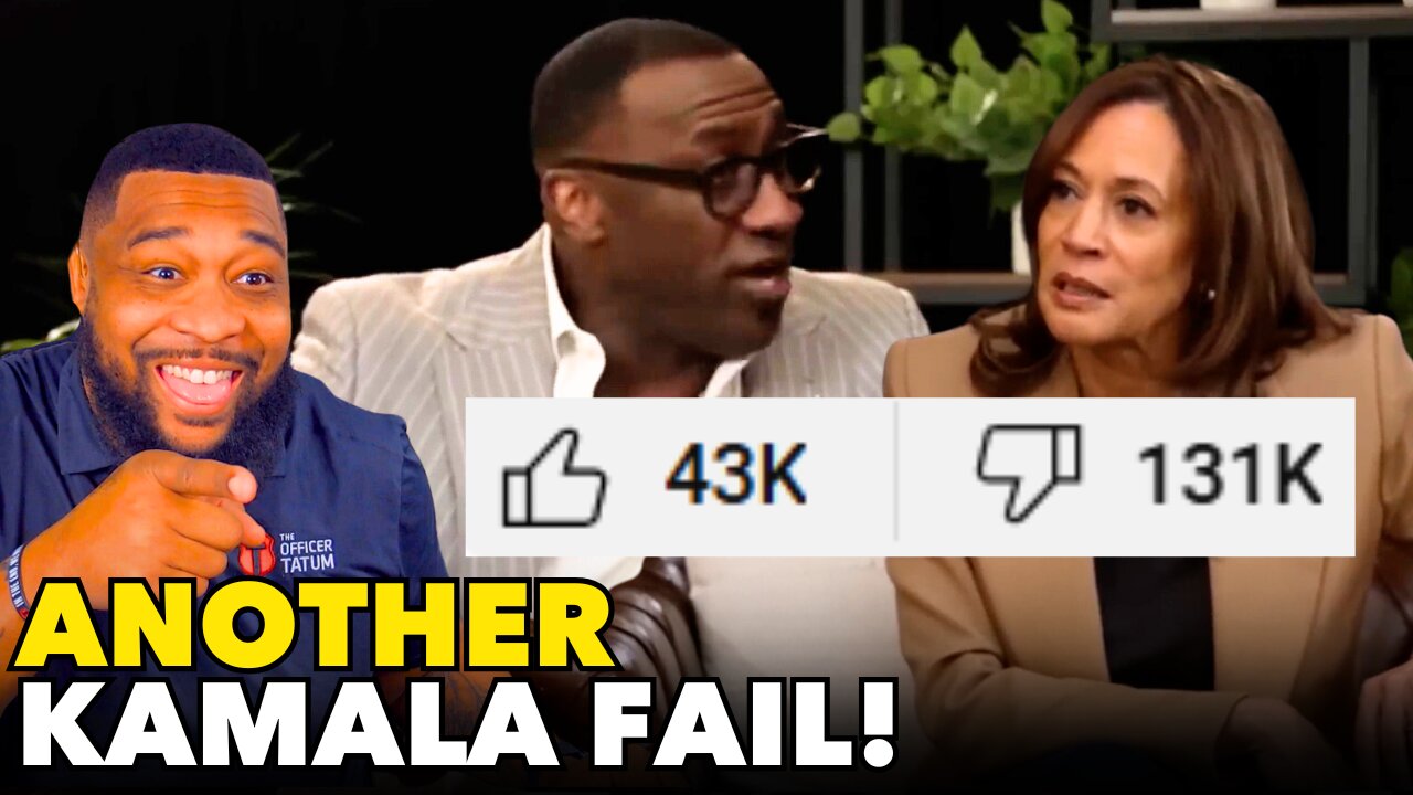 Kamala's DESPERATE GRAB For Black Men BACKFIRES On Shannon Sharpe Podcast