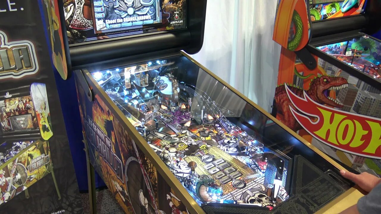 Amusement Expo 2022 - The American Pinball Booth