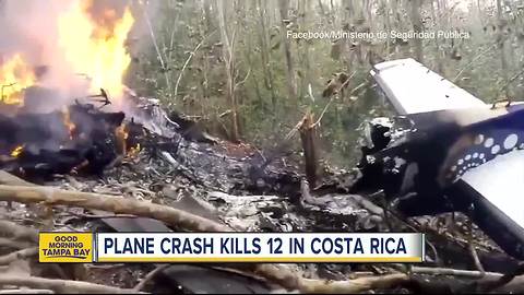 Pinellas County couple among 12 killed in plane crash in Costa Rica