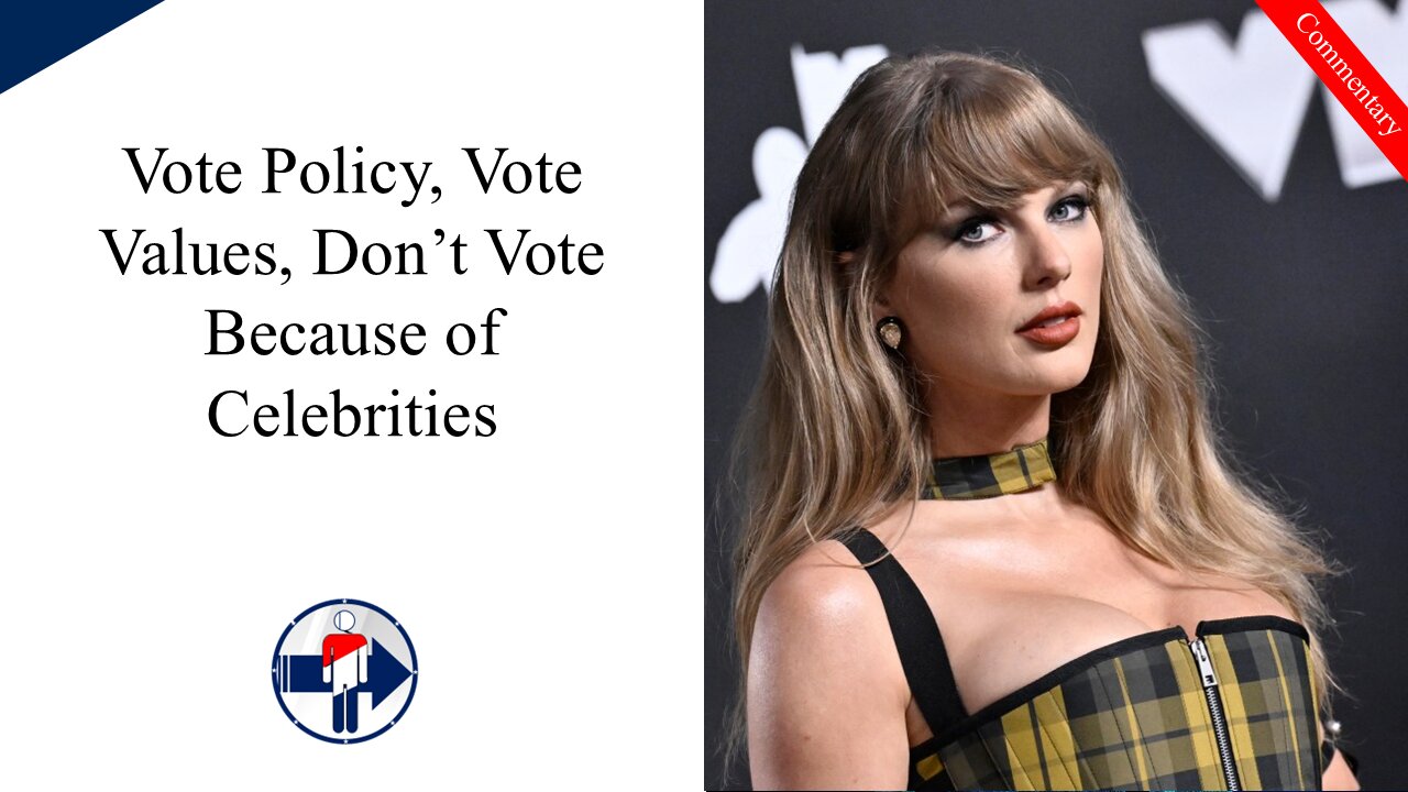Don't Vote for Kamala Because Taylor Swift is