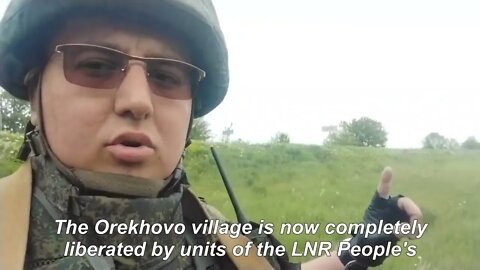 The LPR Army Took The Village Of Orekhovo Near Gorsky And Zolote