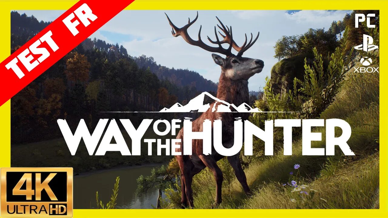 TEST 4K FR Way Of The Hunter : Sortie 100% Next Gen #PS5 #XboxseriesX