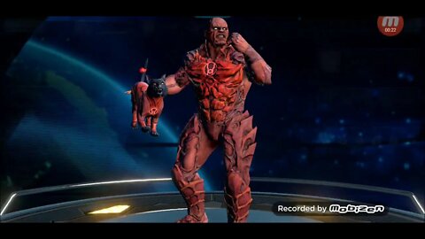 Atrocitus Leader of the Red Lantern Corp arrives in Injustice 2 Mobile
