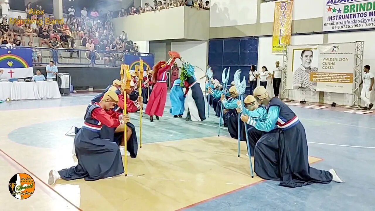 CORPO COREOGRÁFICO 2022 - BANDA MARCIAL PAULO GUERRA 2022 NA SEMIFINAL 2022 DA XIV COPA PERNAMBUCANA