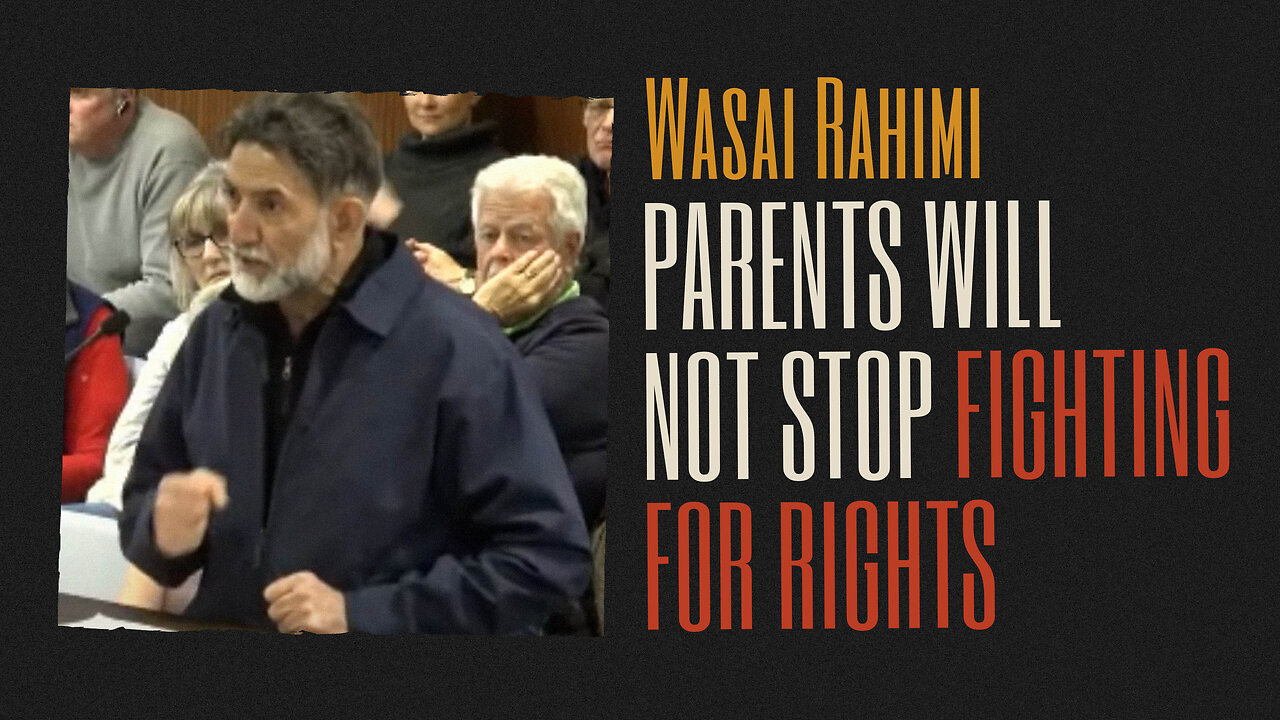 WRDSB Delegation: Parents Will Fight for Parental Rights (Dec 18, 2023) - Wasai Rahimi