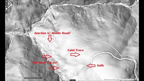 DIY Hill Shade Map Test