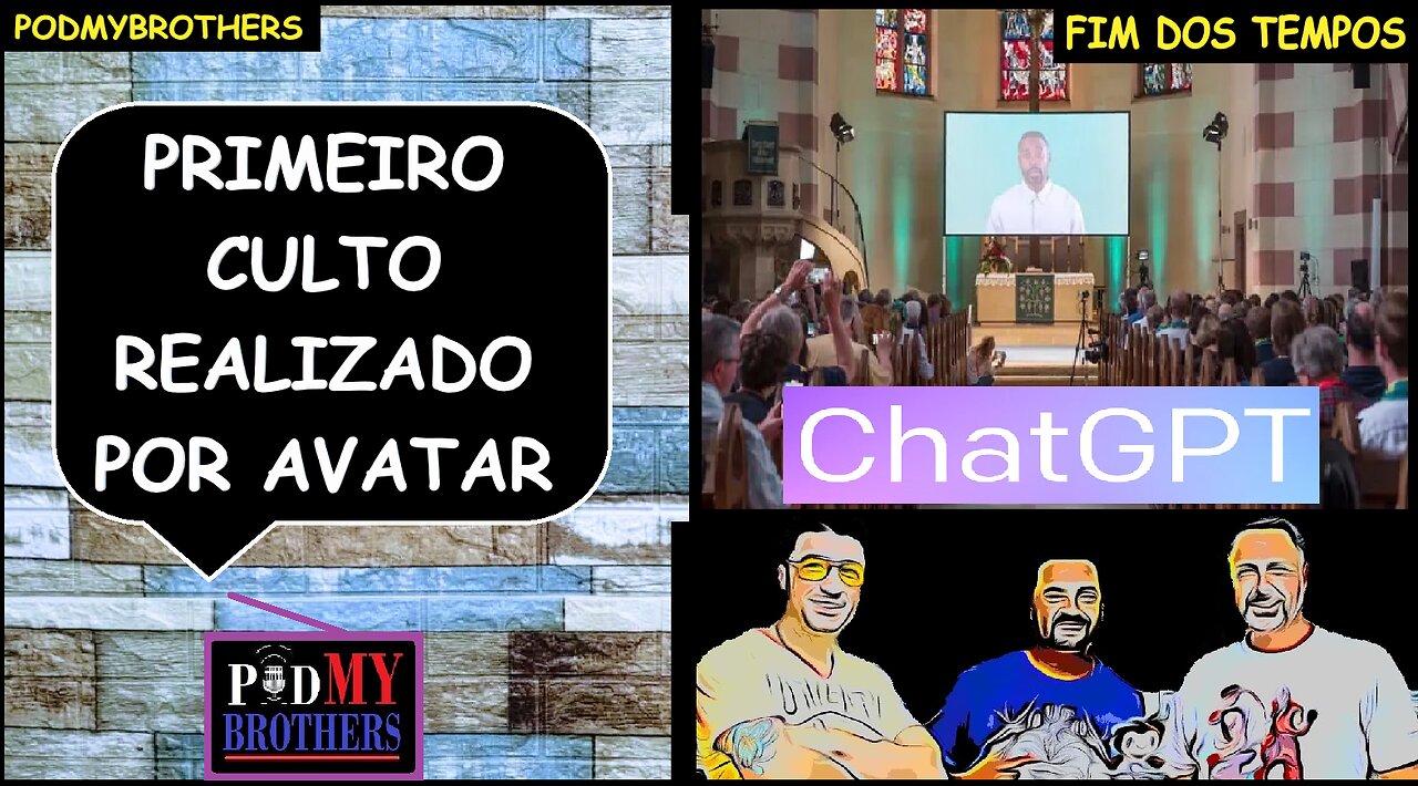 IGREJA DA ALEMANHA REALIZA CULTO COM AVATAR...