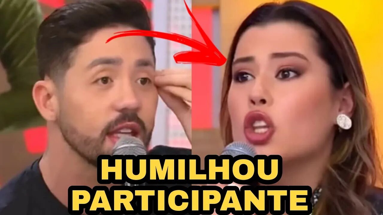 RICO MELQUIADES HUMILHA PARTICIPANTE NO HORA DO FARO😱😱😱