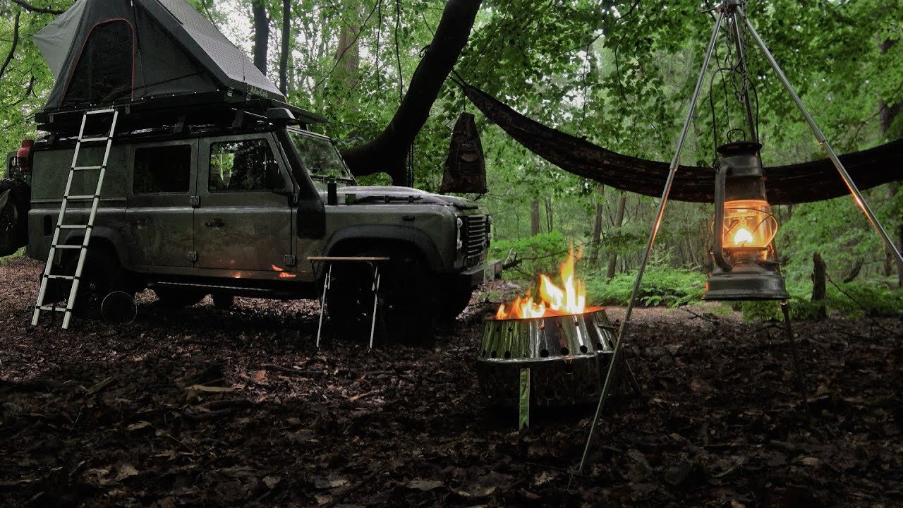 Overnight Solo Roof Top Tent 4x4 Camping