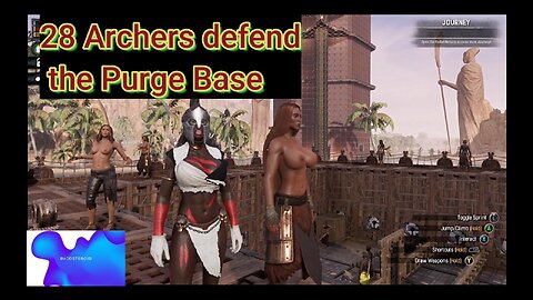 Conan Exiles Beginners guide using archers Purge Busty Boobs #Boosteroid #conanexiles