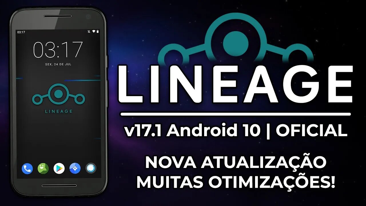 NOVA LINEAGE OS 17.1 OFICIAL/UNOFFICIAL | Android 10.0 Q | MAIS OTIMIZADA E PARA VÁRIOS SMARTPHONES!