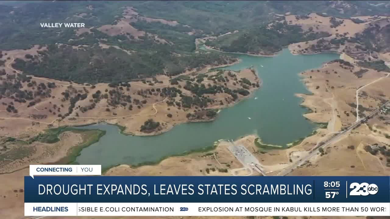 Drought expands, leaves states scrambling