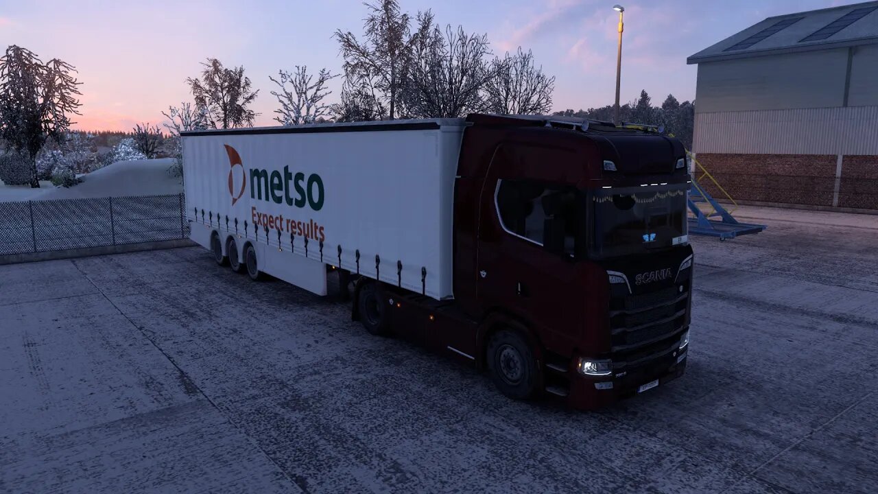 ETS2 Gameplay | Scania 730 S | Paldiski to Rīga | Sealed Bearings 23t