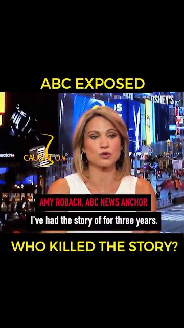 Jeffrey Epstein Island Story Hidden by MSM Amy Robach ABC News Anchor
