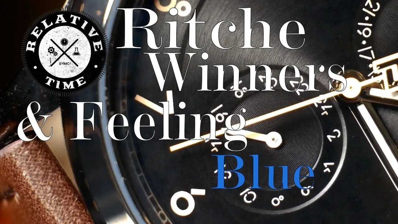 Ritche Contest Winners & Feeling Blue about Blue