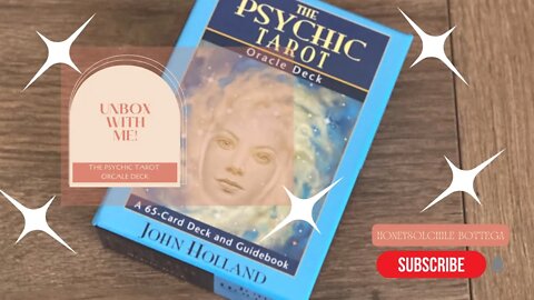 UNBOX WITH ME PSYCHIC TAROT DECK