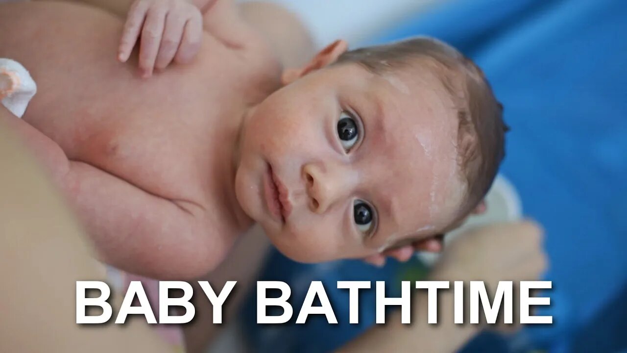 Baby Bath Time and Napping