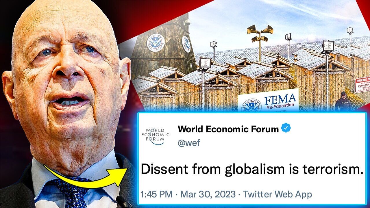 Senate Bill 686 Gives WEF Full Control Over America, Gives Citizens 20 Years in Prison For Dissent