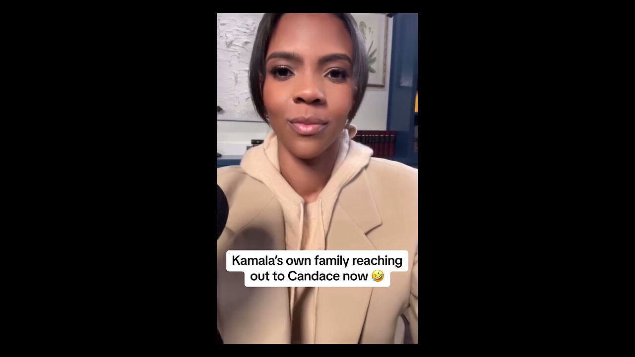 Kamala Harris family members contact Candace Owens