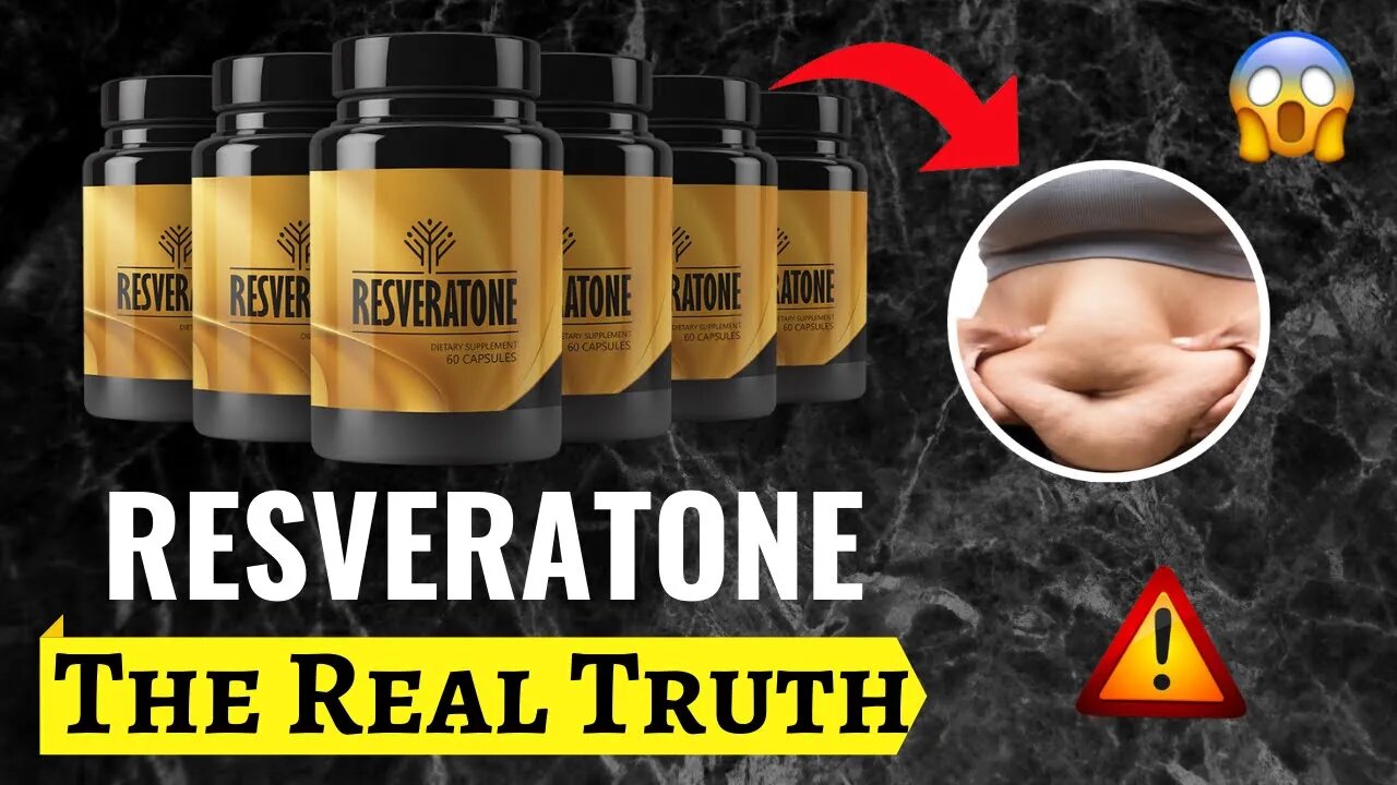 Resveratone Weight Loss Supplement - THE REAL TRUTH EXPOSED 😱 Is Resveratone Scam?