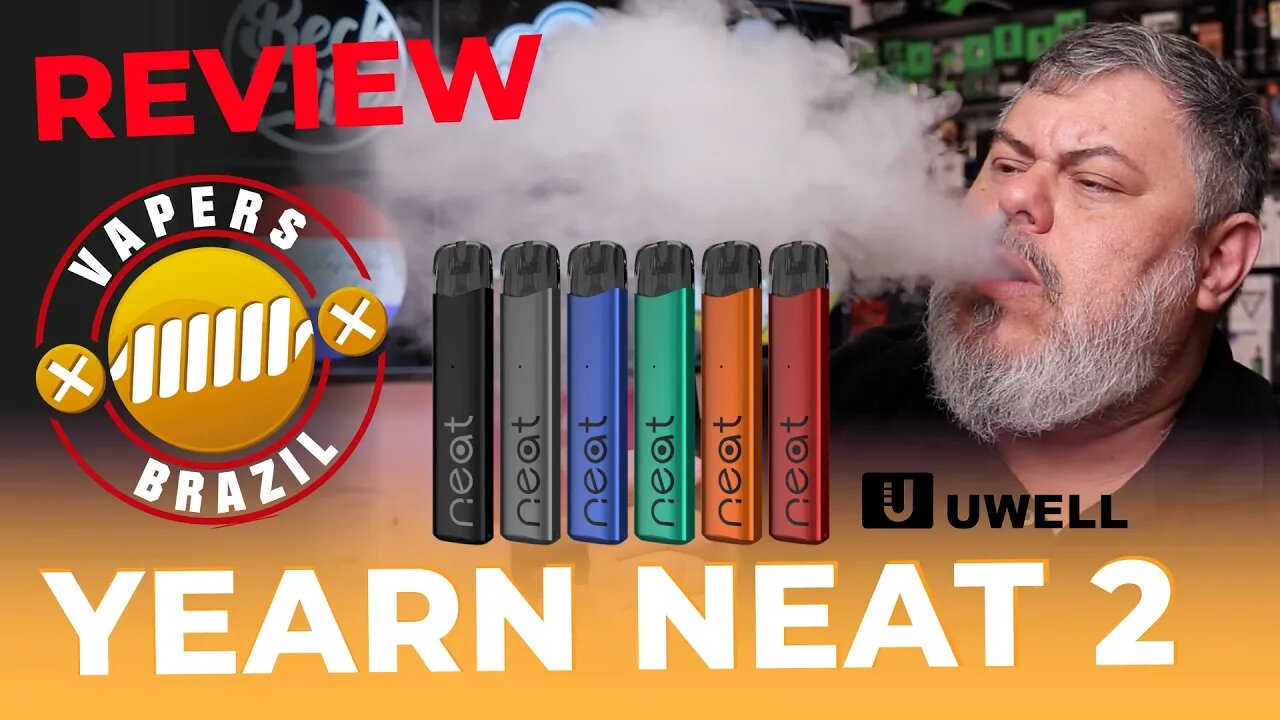 Uwell Yearn Neat 2 Pod - O irmão mais velho do Caliburn G - Review PTBR