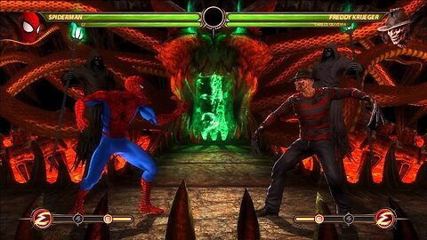 Cj And Spider Man Vs Freddy Krueger - Mortal Kombat 9 Mod