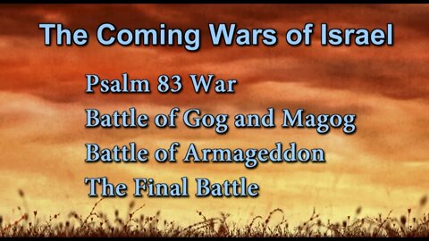Joshua and Caleb discuss - Israel's Coming Wars