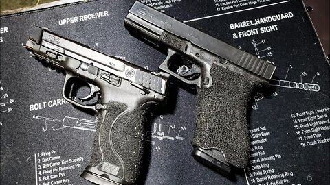 S&W M&P 2.0 vs Glock 21 - 45acp EDC