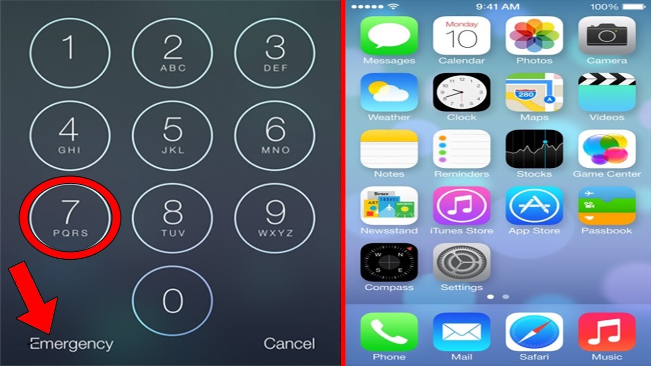 HOW TO UNLOCK ANY IPHONE WITHOUT THE PASSCODE