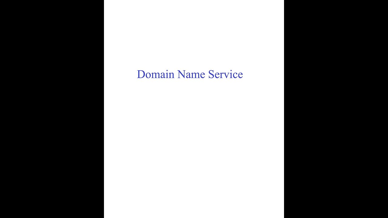 What Is A Domain Name Service
