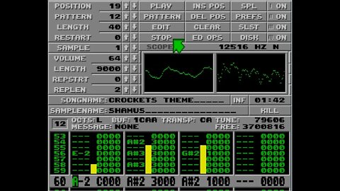 Atari ST Protracker Mods - Crockets Theme