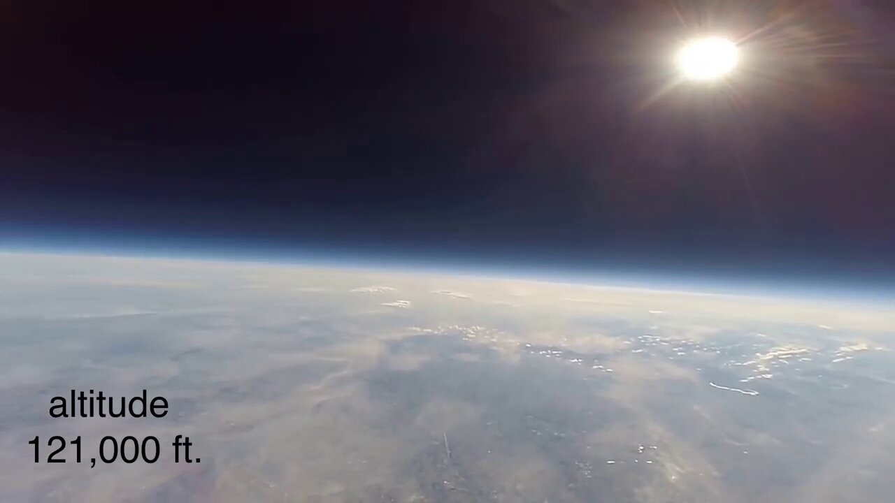 Best Flat Earth From Space (Balloon )