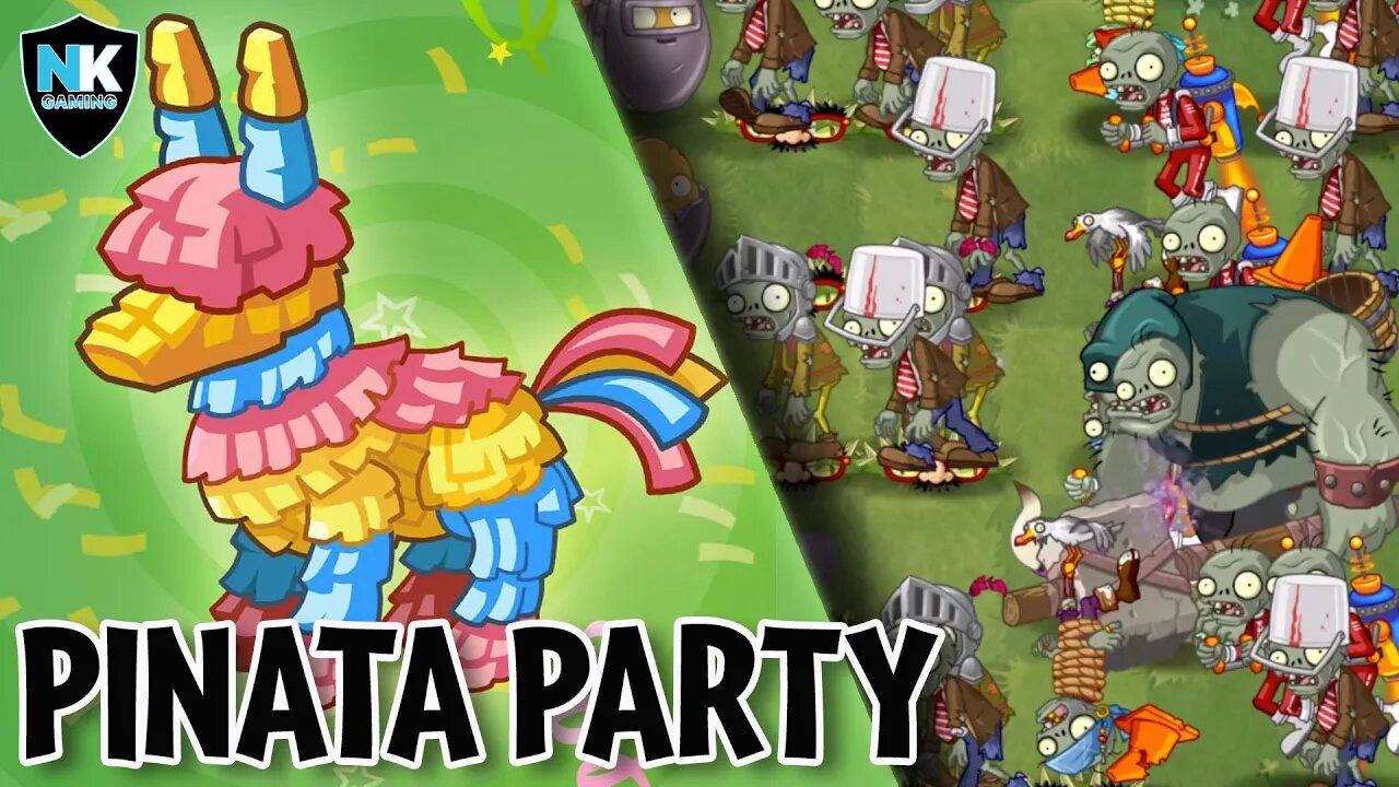 PvZ 2 - Pinata Party - May 20, 2022 - Level 1 Plants