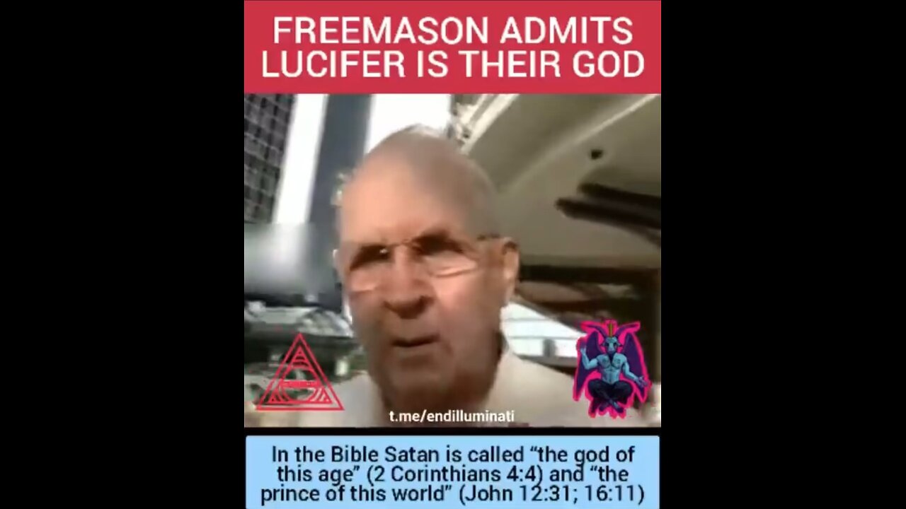 Free mason admits lucifer