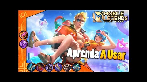 COMO JOGAR DE CLAUDE, UM DOS MELHORES ADCs ATUAIS • BUILD, EMBLEMA GAMEPLAY | MLBB