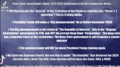 The Big Announcement