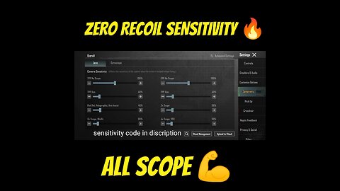 ZERO RECOIL SENSITIVITY 🔥 BGMI || M416 + ALL SCOPE 💪|| NOMAN GAMER