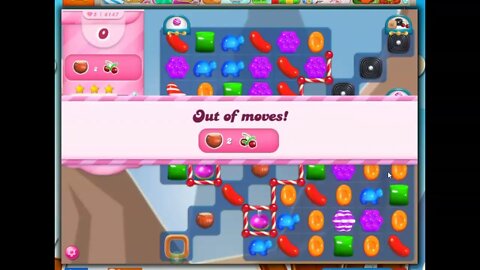 Candy Crush Level 4147 Talkthrough, 31 Moves 0 Boosters