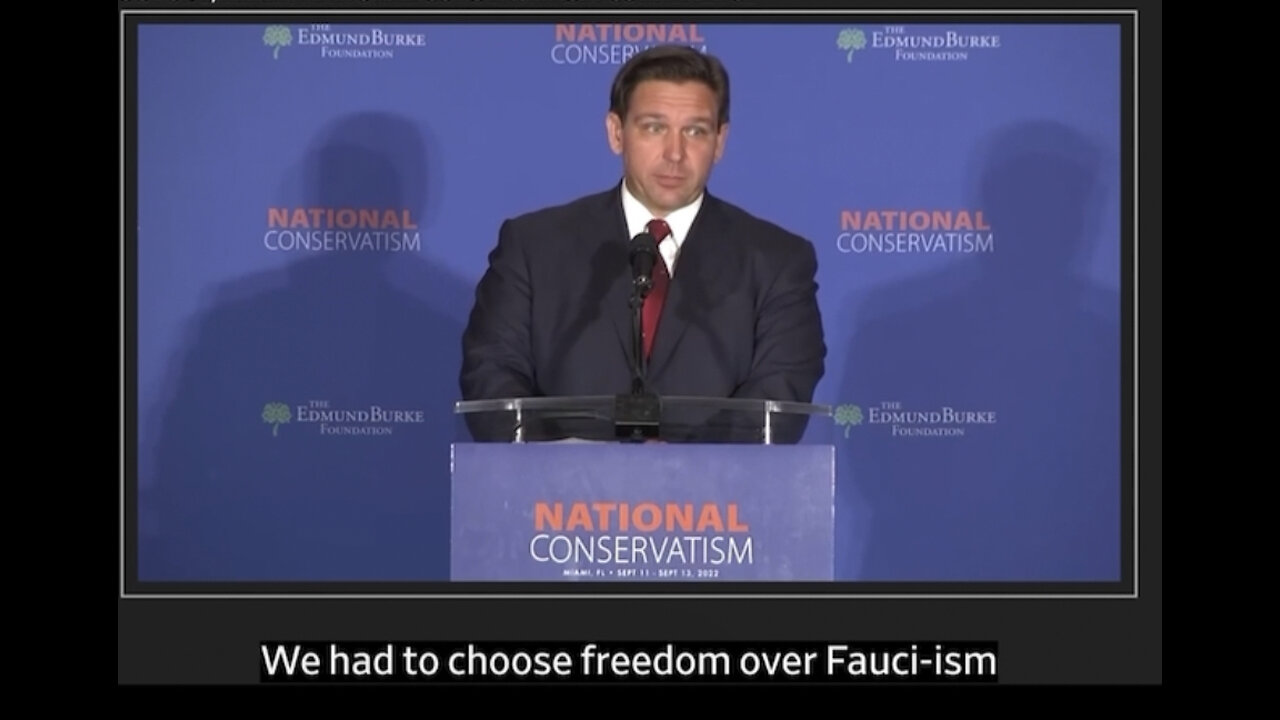 DeSantis will never be forgiven for going against the Covid lockdown liberal consensus