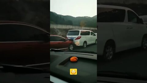 Cluster Crush #shorts #dashcams #baddrivers