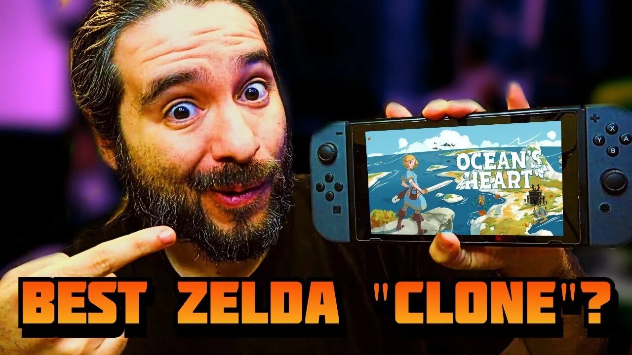 Ocean's Heart on Nintendo Switch - BEST ZELDA "CLONE"? | 8-Bit Eric