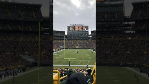 GO PACK GO! Lambeau Chant