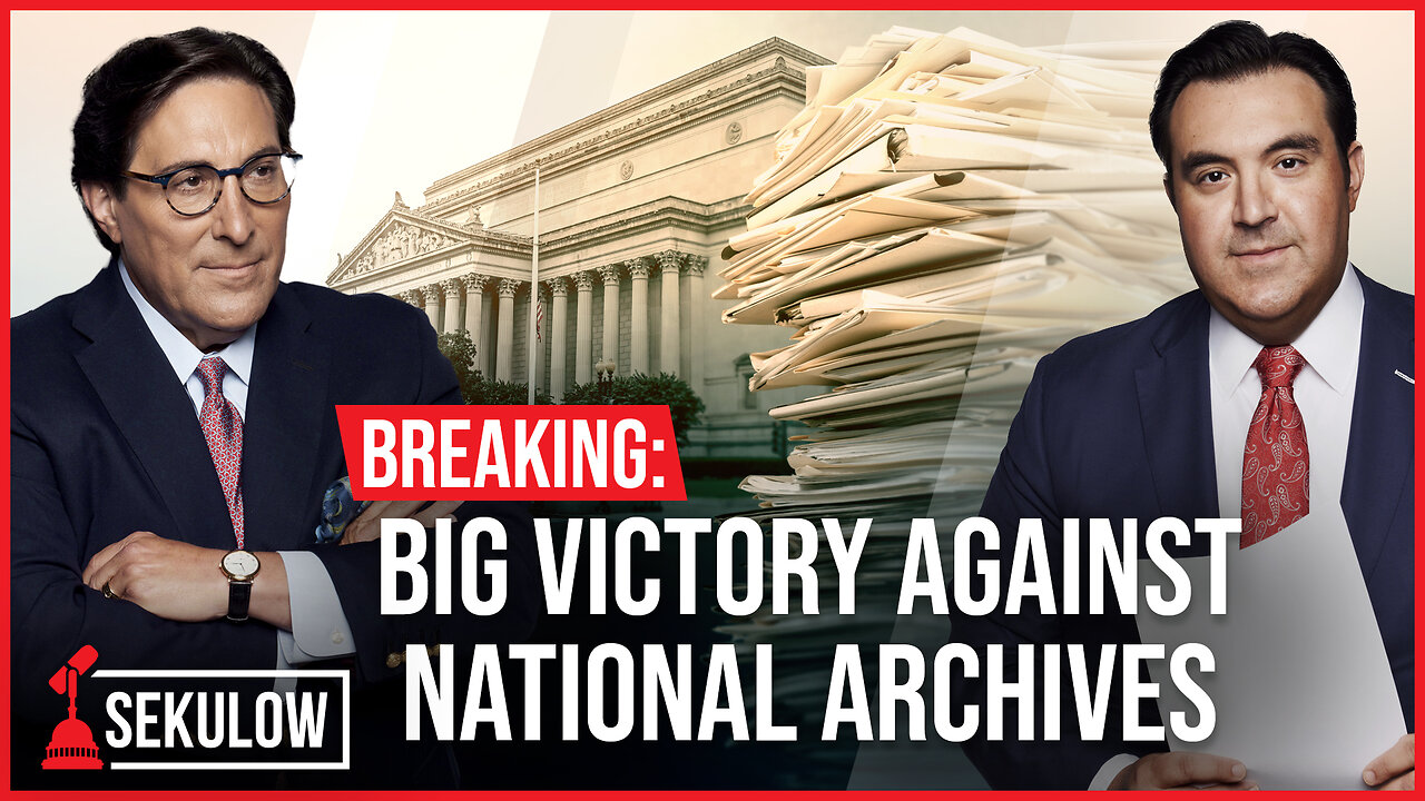 BREAKING: Big Victory against National Archives