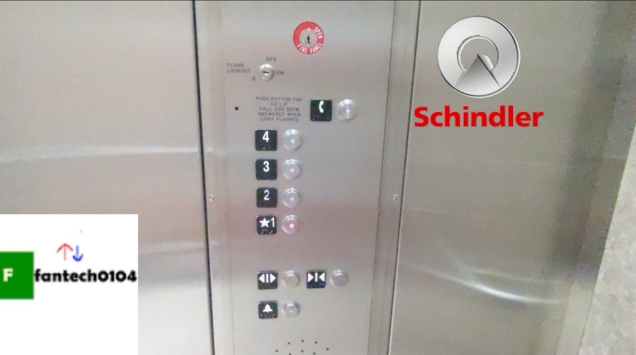 Schindler Hydraulic Elevator @ Fleur de Lis Beach Resort - Wildwood Crest, New Jersey