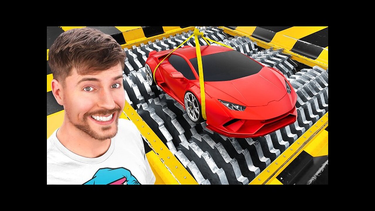 Lamborghini Vs Would Largest Shredder, Mr best New video