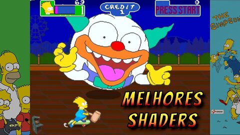 The Simpsons Arcade Game (Melhores Shaders)