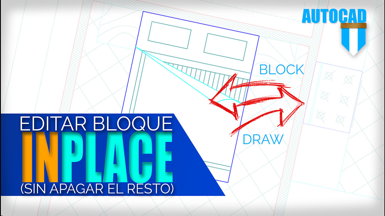 Editar bloque con vista de dibujo en AutoCAD