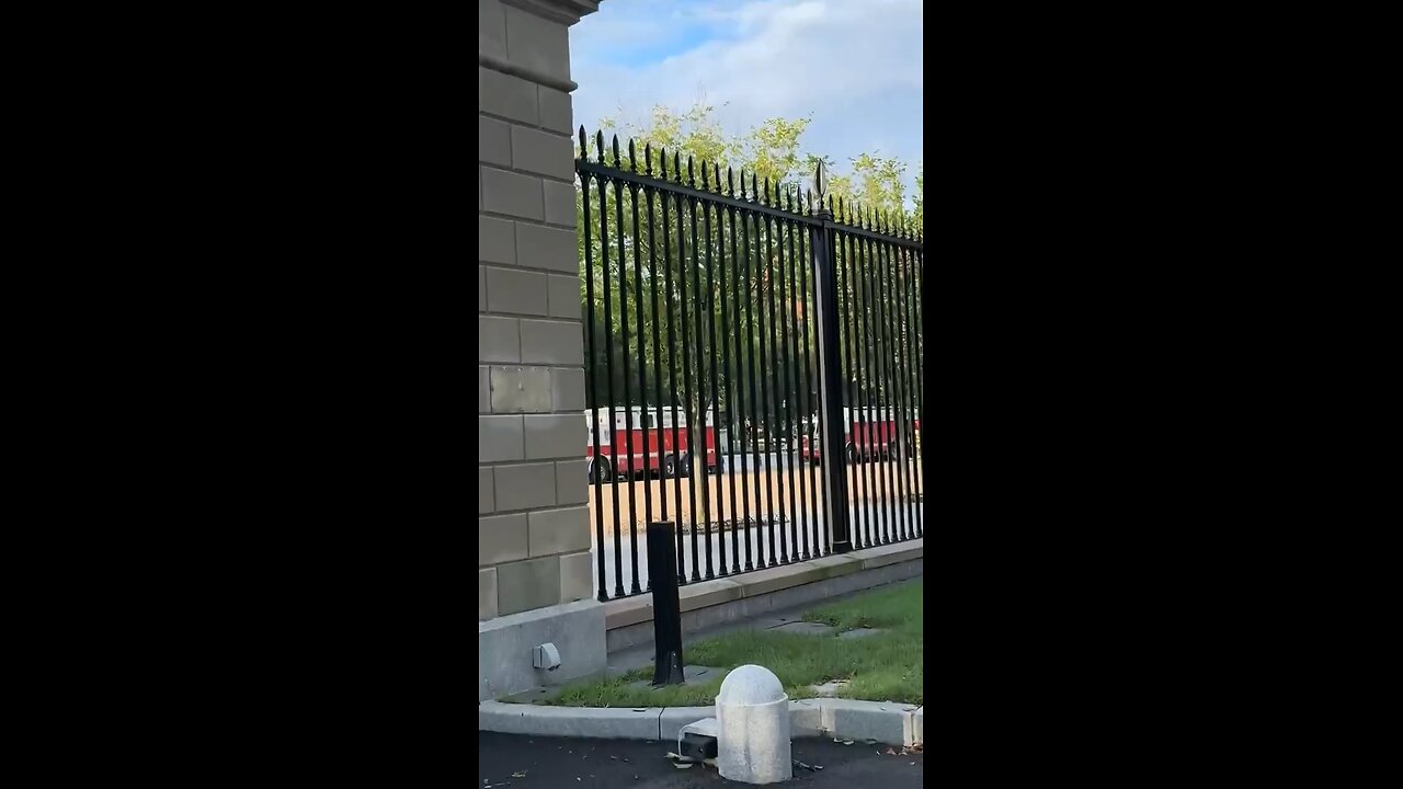 Emergency vehicles outside the WH yesterday. “Medical emergency” for the “Biden”??