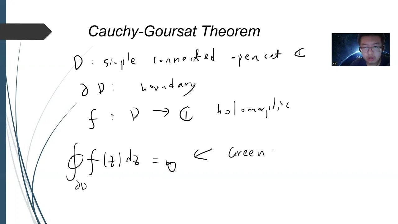 Cauchy Goursat theorem and its proof